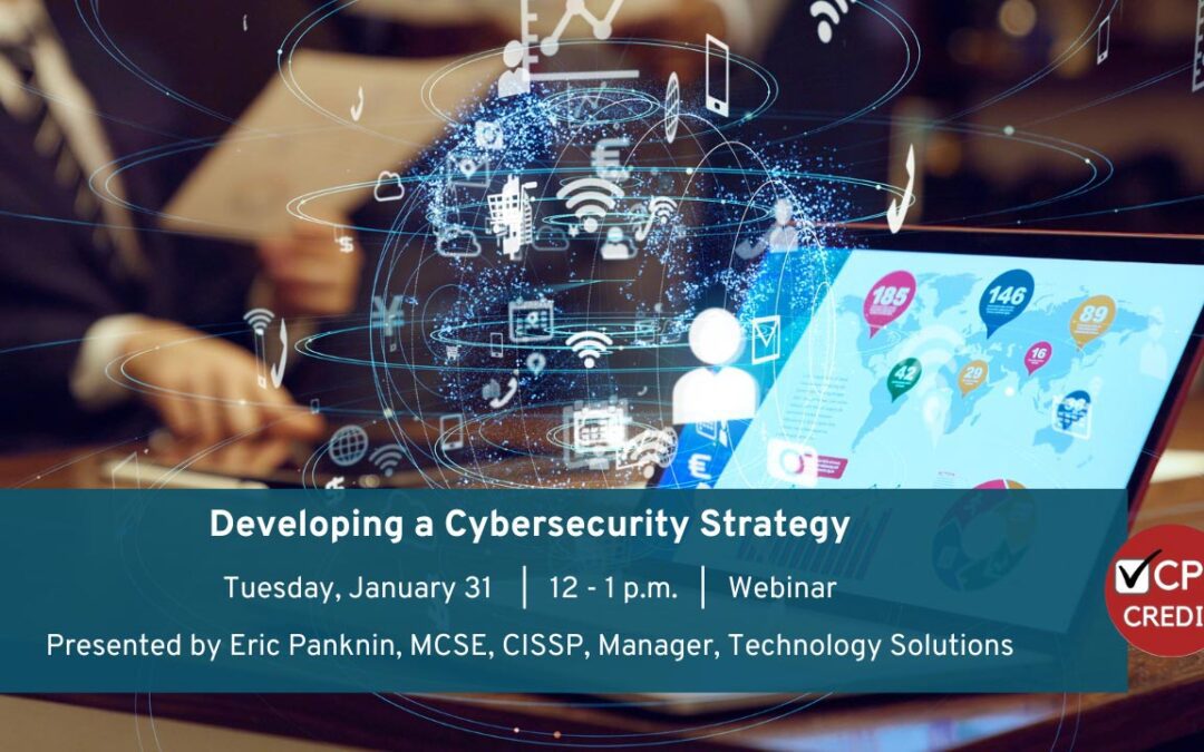 Developing a Cybersecurity Strategy