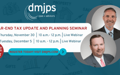 WEBINAR: 2023 Year-End Tax Planning and Updates